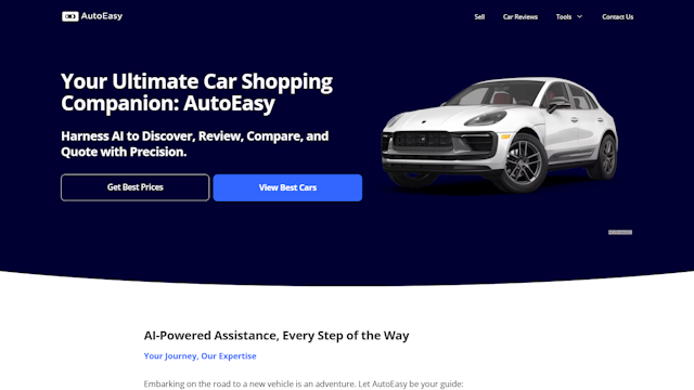 Autoeasy Ai tool your ultimate car shopping companion