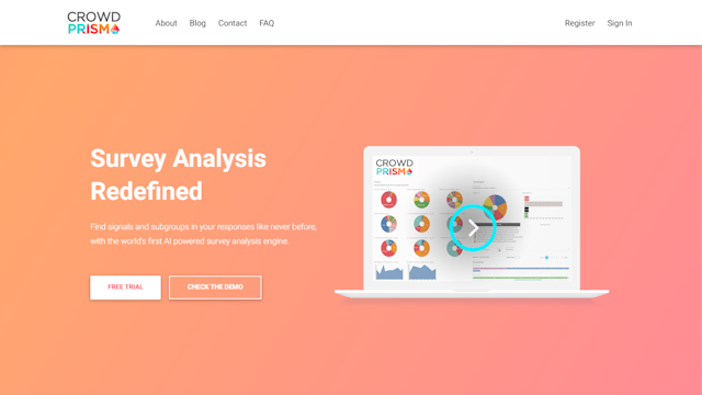 Crows Prism AI tool for Survey analysis redefined