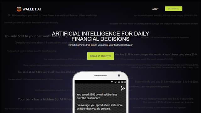 Walllet.AI tool for daily Financial Decisions