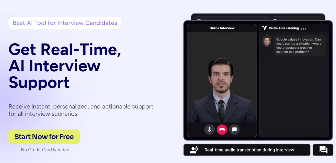 Verve Ai Interview Copilot